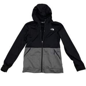 The North Face Women’s S Black/Gray Full-Zip Hoodie Jacket | NWOT, Zip Pockets